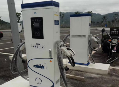 廣州從化區賽馬場案例-7KW立柱式充電樁-30KW雙槍直流充電樁(圖3)