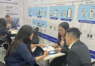 鴻嘉利新能源亮相韓國展會，為全球充電行業貢獻“中國力量”(圖6)